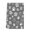 Charcoal, Black, White, variant on Dark Grey Dog Paw Kitchen Towels Set of 1, Modern Geometric Abstract Aesthetics Absorbent Dish Towels for Kitchen, Microfiber Hand Towel, Quick Drying Tea Towel for Cleaning Decorative Dishcloths