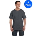 thumbnail image 1 of Hanes Men's Beefy-T avec Poche - 5190P (Lot de 5), 1 of 1
