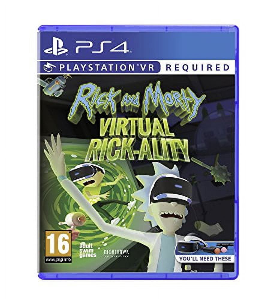 Nighthawk Interactive Rick And Morty Virtual Rick-Ality (Ps4) Abis_Video_Games