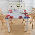 thumbnail image 3 of nygtbtfer Tablecloth, Fitted Table Cover with Elastic for Tables, Botanical Watercolor Table Cloth Outdoor Dinning Party Tablecloths, 3 of 7