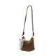 thumbnail image 2 of Bolso de hombro tejido para playa, elegante y moderno, con correa ajustable para el hombro, ideal para cumpleaños. Caqui, 2 of 9