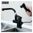 thumbnail image 2 of Pull-Out Kitchen Sink Faucet, Multifunctional Pressurized Sprayer Booster Nozzle, Cold And Hot Water Mixing Tap Dual Mode Outlet ,Easy to Install, 2 of 6