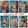 thumbnail image 1 of Goddess Story girl party CP series Keqing Rem Nakano Miku Joan of Arc Anime figure game collection card, Toy para niños, regalo de cumpleaños Fivean unisex, 1 of 1