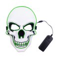 thumbnail image 1 of Halloween Mask Scary LED Light Up 4 Modes Skeleton Masquerade Mask Cosplay Festival Party Prop, 1 of 7
