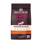 Wellness CORE Digestive Health Small Breed Chicken & Brown Rice Dry Dog Food, 4 Pound Bag
