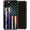 Thin Blue Line American Flag, variant on Case Compatible with iPhone 12 Pro Max, Thin Blue Line American Flag, Hybrid Case with Drop Protection and Camera Protector