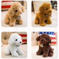 thumbnail image 4 of Kawaii Teddy Dog Doll Peluche Juguete Simulación Perro Juguete Suave y esponjoso Perro Abrazando Juguete Lindo Teddy Dog Peluche Muñeca Peluches Compañero para Dormir para niños A, 4 of 5