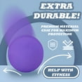 thumbnail image 6 of BESTSKY Massage Ball,2.36in Massage Ball For Back,Sweatproof Therapy Ball,Purple, 6 of 7