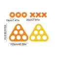 thumbnail image 3 of Inflatable Tic Tac Toe Floating Game Triangular Board with Multi Holes for Pool Beach Water Party Family Adults Outdoor Fun, 3 of 6