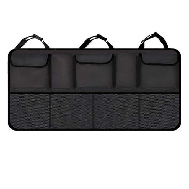 CNKOO Car Backseat Trunk Organizer Waterproof And Save Storage Space For Car Hanging Bag Black upgraded