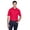 Red, variant on UltraClub 8540 Men's Whisper Piqué Polo