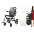 thumbnail image 3 of Lightweight Folding Travel Wheelchair Transport Chair, 3 of 3