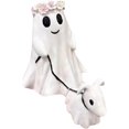 thumbnail image 1 of Estatua de perro fantasma XINYU decoración de Halloween escultura de resina pequeña figura, 1 of 8