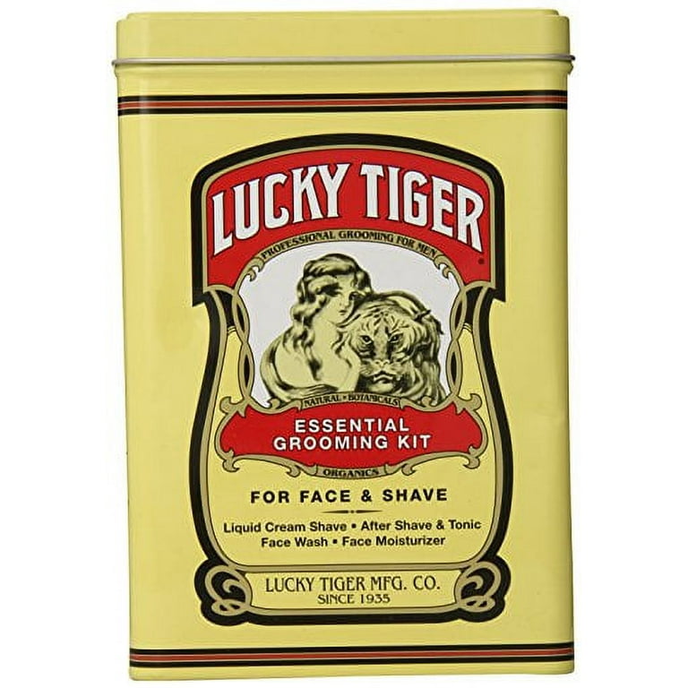 LUCKY TIGER Essential Grooming Kit For Face & Shave LUCKY TIGER Essential Grooming Kit For Face & Shave