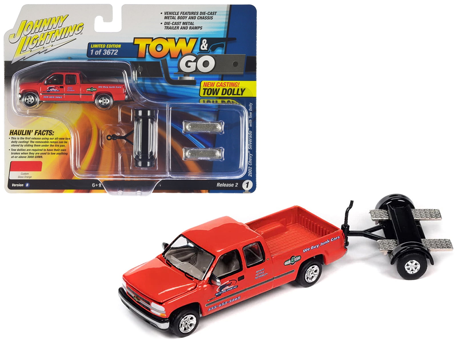 Jada Dub City 2002 Chevrolet Silverado Diecast Pickup Truck