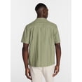 thumbnail image 3 of George Men's Embroidered Camp Shirt with Short Sleeves, Sizes S-5XL, 3 of 5