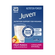 Juven Therapeutic Nutrition Drink Powder, Fruit Punch, 8 Packets