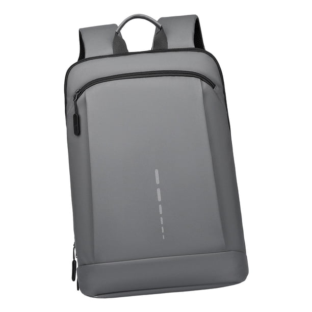 Mochila multifuncional para portátil, resistente, ideal para negocios, universidad, fines de semana y viajes de fin de semana. Gris oscuro