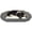 Grey, variant on Precious Tails Vegan Leather Curved Orthopedic Memory Foam Sofa Pet Bed