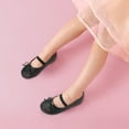 thumbnail image 5 of Girls dress shoes with classic Mary Jane strap designed as comfortable ballerina flats for daily or special wear, 5 of 5