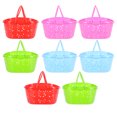 thumbnail image 1 of IFANLANDOR 8Pcs Assorted Color Grocery Basket for Vegetable Storage and Bathroom Use, 1 of 8