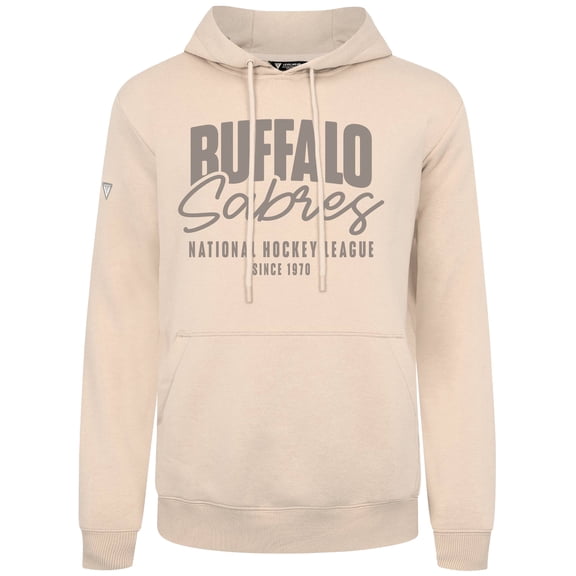 Men's Levelwear  Khaki Buffalo Sabres Podium Response Pullover Hoodie