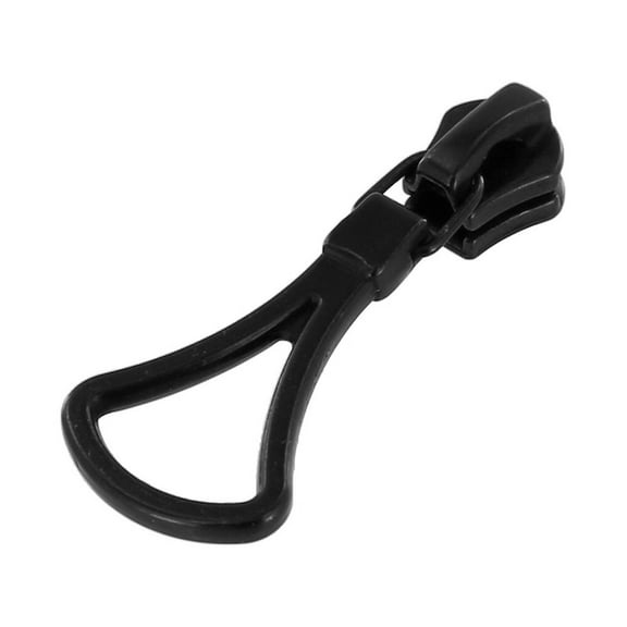 Riri Ascot Zipper Pull, Black, Multiple Sizes