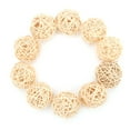 thumbnail image 1 of Rattan  Chew Toy, 10-Pack Handwoven Sepak Takraw for Parrots to Chew, 1 of 7