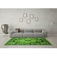 thumbnail image 3 of Ahgly Company Indoor Rectangle Persian Green Traditional Area Rugs, 3' x 5', 3 of 4