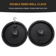 thumbnail image 4 of Reloj de pared de doble cara, reloj colgante de doble cara, reloj giratorio de doble cara, 4 of 7
