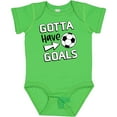 thumbnail image 3 of Inktastic Gotta Have Goals- Soccer Boys or Girls Baby Bodysuit, 3 of 5
