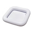 thumbnail image 2 of Square Inflatable Cooler, 24.4x24.4in PVC Floating Ice Bar, Portable Beverage Chiller Tub for Drinks, Fruits, Food, Summer Swimming Pool, 2 of 6