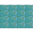 thumbnail image 1 of Ahgly Company Indoor Rectangle Patterned Turquoise Green Area Rugs, 7' x 9', 1 of 6