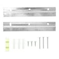 thumbnail image 1 of Shisuyan French Cleat Interlocking Hardwares Kit Iron 1Set 6.0X1.1X0.2In, 1 of 8