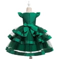 thumbnail image 4 of 18M- Girl green ruffle dress for wedding, pageant, graduation, birthday ages 18 month old., 4 of 4