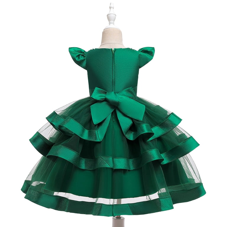 Green Age Bridesmaid Dresses BABARONI Chiffon Olive Green Junior Bridesmaid  Dresses A-line V
