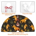 thumbnail image 4 of Lsque Funny Fox by the Field Print Christmas Tree Skirt, Tree Skirt with Ties or Velcro, Perfect for Holiday Decorations, Halloween, and New Year-48", 4 of 7