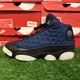 thumbnail image 1 of Size 7Y - Jo r-dan 13 Navy, 1 of 6
