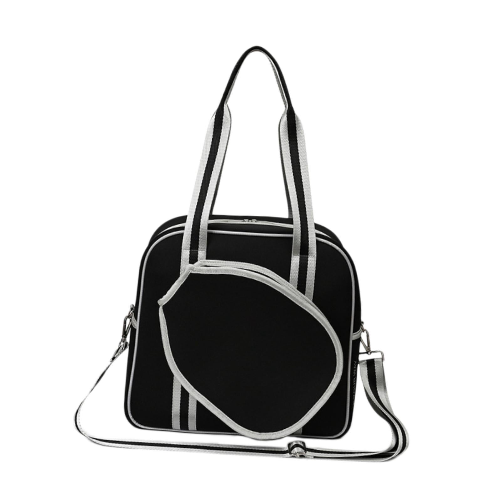 Baoblaze Tennis Bag Carrier Pickleball Racket Storage Duffle Bag Neoprene Tennis Tote