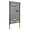 90*120, variant on Outdoor Metal Privacy Screens Decorative Privacy Panels Outdoor Fence Trash Can Screens Privacy Panel Blockage for Patio Lawn Garden Backyard