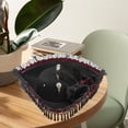 thumbnail image 7 of Slccxzc Fabric Tricorn Pirate Hat Lace Floral Decor Adult Headwear, 7 of 7