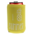 thumbnail image 4 of 2 Piezas de Neopreno de Piña Flamenco Hawaiano Puede Cubrir Festivales de Playa Carnavales Baoblaze Party Can Cooler, 4 of 8