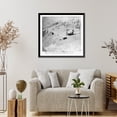 thumbnail image 4 of Historic Framed Print, Donner Peak. from Dutch Flat and Donner Lake Wagon Road, Western Summit Sierra Nevada, 17-7/8" x 21-7/8", 4 of 9