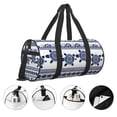 thumbnail image 3 of Balery Sea Underwater Turtles Bolsa de Gimnasio para Mujeres y Hombres, Bolsa de Viaje Impermeable, Bolsa de Fin de Semana con Compartimento para Zapatos y Bolsillo Húmedo, 3 of 6