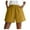 Yellow, variant on fatyb Casual Shorts for Women Elastic High Waist Loose Lounge Shorts Plain Wide Leg Shorts with Pockets
