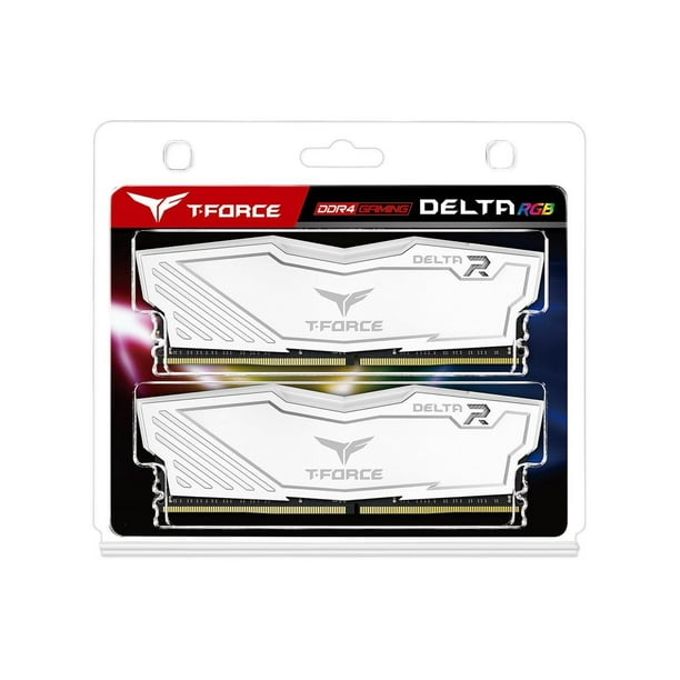 Team T-Force Delta RGB 16GB (2 x 8GB) 288-Pin PC RAM DDR4 3200