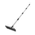 thumbnail image 3 of DYNWAVECA Lawn Thatching Rake Versatile Lawn Hay Rake for Gardens Flower Beds Farmland 1.6m, 3 of 7
