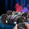 thumbnail image 3 of Darzheoy RC Cars Gesture Sensing Stunt Car, 360° Rotating Remote Control Car with Cool Light and Music, Spray Drift Hand Controlled Car, Birthday Gifts for Boys 6-12, 3 of 6