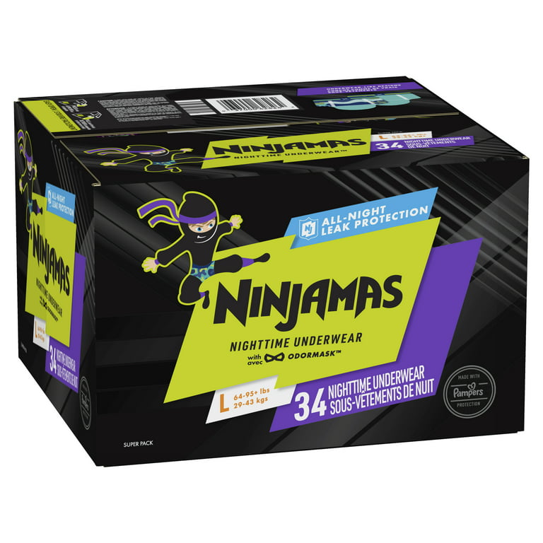Ninjamas by Pampers - Will they win against the Goodnites? 