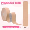 thumbnail image 2 of Kinesiology Tape Uncut, Elastic Athletic Tape for Exercise and Joint Support Skin Color, 2 of 7